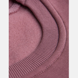 KLASYCZNA damska BLUZA OCIEPLANA z kieszeniami RÓŻOWA MORAJ